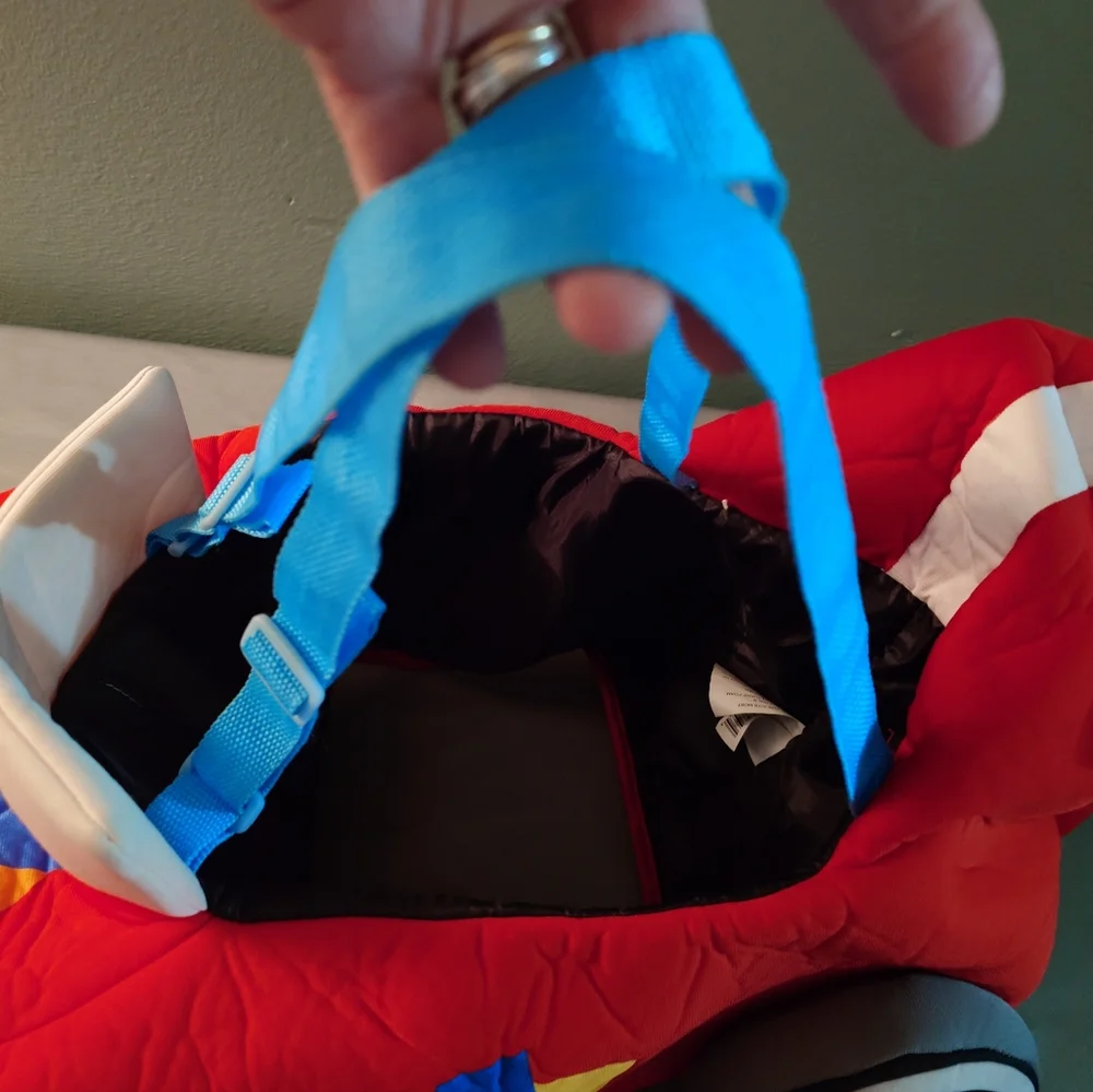 Target Red and Blue Racing Car Plush Costume For Kids! - Picture 6 of 7